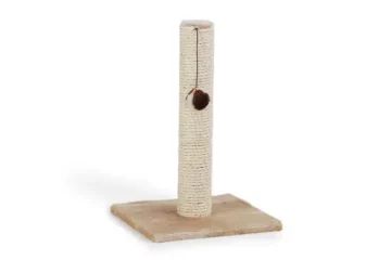 Beeztees gina - krabpaal - beige - mini - 30x30x45 cm