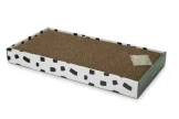 Beeztees jixy - krabplank - karton - 47x24x4,5 cm
