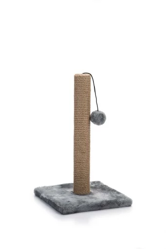 Beeztees kali - krabpaal - grijs - 25x25x42 cm