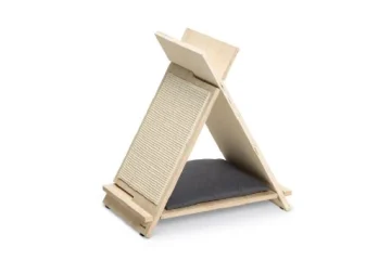Beeztees rinty - krabpaal - hout - 55x35x60 cm