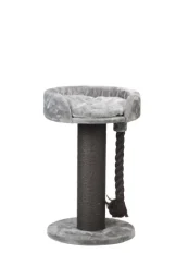 Beeztees tura - krabpaal - grijs - 60x60x100 cm