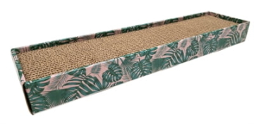 Croci krabplank homedecor textuur bladeren groen (48X12,5X5 CM)