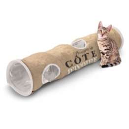 D&D Homecollection cat tunnel Cote d&apos;Ivoire jute voor katten Per stuk