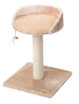 Krabpaal Classic Sofa voor de kat - 38 x 38 x 52 cm Crème