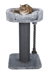 Trixie krabpaal klara xxl grijs (60X60X100 CM)