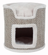 Trixie krabton ria krabpaal lichtgrijs/natuur (37X37X37 CM)